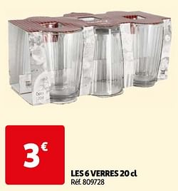 Les 6 verres