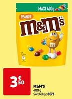 Promoties M+m`s - M&M 's - Geldig van 17/09/2024 tot 23/09/2024 bij Auchan