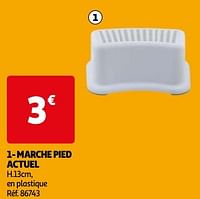 Marche pied actuel-Actuel