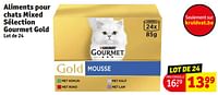 Promotions Aliments pour chats mixed sélection gourmet gold - Purina - Valide de 17/09/2024 à 22/09/2024 chez Kruidvat