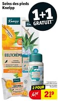 Promotions Galet effervescent pour bain de pieds - Kneipp - Valide de 17/09/2024 à 22/09/2024 chez Kruidvat