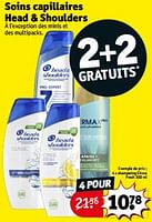 Promotions Shampoing citrus fresh - Head & Shoulders - Valide de 17/09/2024 à 22/09/2024 chez Kruidvat