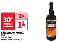 Bière jenlain ambrée-Jenlain