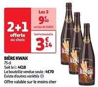 Bière kwak-Kwak