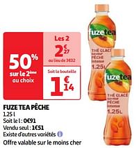 Fuze tea pêche-FuzeTea