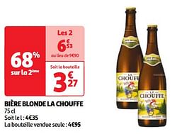 Bière blonde la chouffe