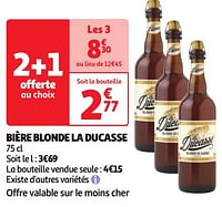 Bière blonde la ducasse-Ducasse