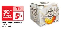 Promoties Bière tripel karmeliet - TRipel Karmeliet - Geldig van 17/09/2024 tot 23/09/2024 bij Auchan