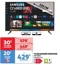 Tv led samsung tu50cu7025-Samsung