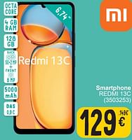 Promotions Xiaomi smartphone redmi 13c - Xiaomi - Valide de 17/09/2024 à 30/09/2024 chez Cora