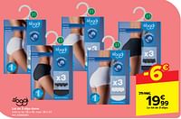 Promotions Lot de 3 slips dame - Sloggi - Valide de 18/09/2024 à 30/09/2024 chez Carrefour