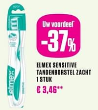 Elmex sensitive tandenborstel zacht-Elmex