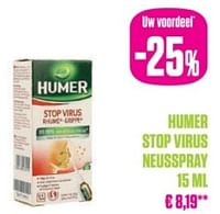 Humer stop virus neusspray-Humer