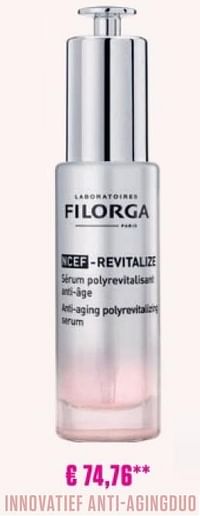 Innovatief anti-agingduo-Filorga