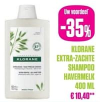 Klorane extra-zachte shampoo havermelk-KLORANE