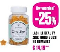 Lashilé beauty link mono boost 60 gummies-Lashilé