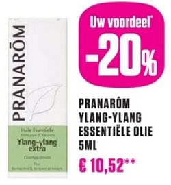 Pranarôm ylang-ylang essentiële olie