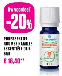 Puressentiel roomse kamille essentiële olie