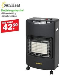 Sun heat mobiele gaskachel-Sun Heat