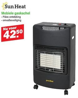 Sun heat mobiele gaskachel