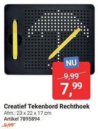 Creatief tekenbord rechthoek-Huismerk - Lobbes