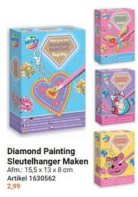 Diamond painting sleutelhanger maken-Huismerk - Lobbes