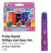 Fruity squad stiftjes met geur-Huismerk - Lobbes