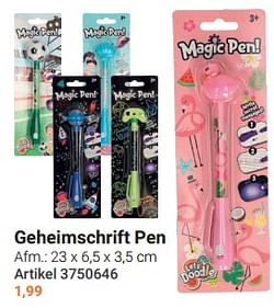 Geheimschrift pen