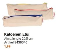 Katoenen etui-Huismerk - Lobbes