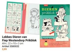 Lobbes dieren van fiep westendorp prikblok