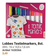 Lobbes textielmarkers-Huismerk - Lobbes