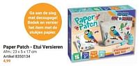 Paper patch - etui versieren-Huismerk - Lobbes