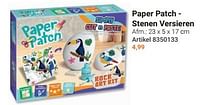 Paper patch - stenen versieren-Huismerk - Lobbes