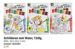 Schilderen met water