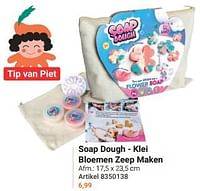 Soap dough - klei bloemen zeep maken-Huismerk - Lobbes