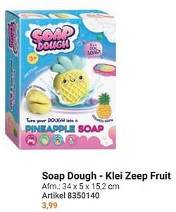 Soap dough - klei zeep fruit