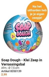 Soap dough - klei zeep in verrassingsbal-Huismerk - Lobbes