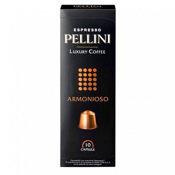 Promoties Pellini Armonioso capsule voor nespresso (10st ) - Pellini - Geldig van 01/09/2017 tot 13/10/2017 bij De Koffieboon