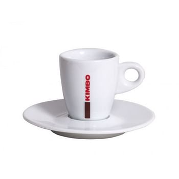 Promoties Kimbo espresso tas en ondertas - Kimbo - Geldig van 01/09/2017 tot 13/10/2017 bij De Koffieboon