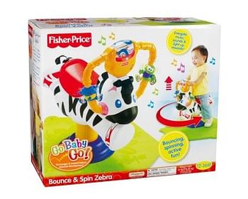 Promoties Veer & Draai Zebra - Fisher-Price - Geldig van 02/10/2017 tot 26/11/2017 bij Maxi Toys