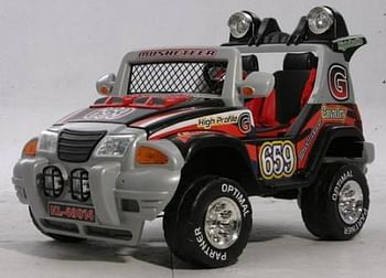 Promoties Elektrische jeep 2 zitter 12V Cavalry - Rusher - Geldig van 02/10/2017 tot 26/11/2017 bij Maxi Toys