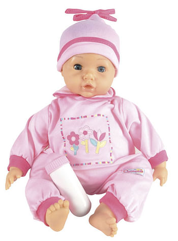 Promoties Interactieve baby 38cm - Qweenie - Geldig van 02/10/2017 tot 26/11/2017 bij Maxi Toys