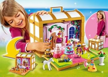 Promotions Mijn meeneem prinsessenkoffer - Playmobil - Valide de 02/10/2017 à 26/11/2017 chez Maxi Toys