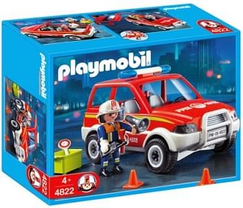 Promoties Brandweer interventiewagen - Playmobil - Geldig van 02/10/2017 tot 26/11/2017 bij Maxi Toys