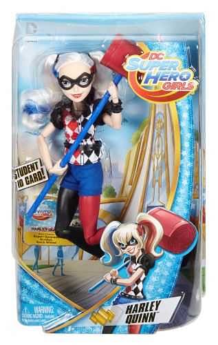 Promotions DC Super Hero Girls - Poupée Harley Quinn - Mattel - Valide de 02/10/2017 à 26/11/2017 chez Maxi Toys