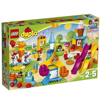 Promoties Le parc d'attractions Duplo Town - Lego - Geldig van 02/10/2017 tot 26/11/2017 bij Maxi Toys