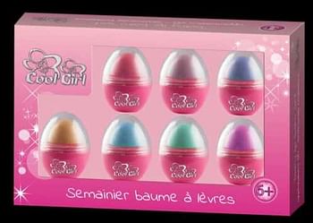 Promotions Semainier baume à lèvres - Cool Girl - Valide de 02/10/2017 à 26/11/2017 chez Maxi Toys