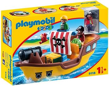 Promoties 9118 Piratenschip - Playmobil - Geldig van 21/10/2017 tot 10/12/2017 bij ToyChamp