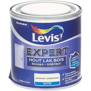 Promotions Levis lak 'Expert' eierschaal satijn 250 ml - Levis - Valide de 13/06/2018 à 28/06/2018 chez Brico