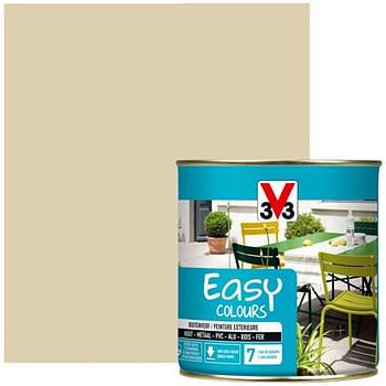 Promoties V33 verf 'Easy Colours' zand satijn 500 ml - V33 - Geldig van 13/06/2018 tot 28/06/2018 bij Brico